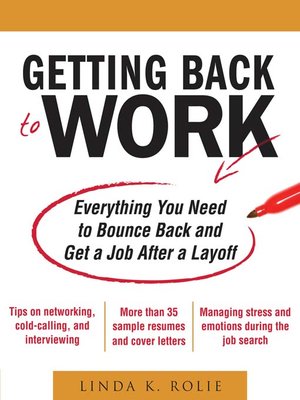 cover image of Getting Back to Work